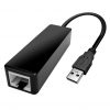 POWERTECH Converter USB 2.0 σε Gigabit Ethernet LAN, 0.2m, Black