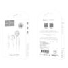 HOCO L10 ACOUSTIC TYPE C EARPHONE, ΛΕΥΚΟ