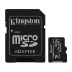 Κάρτα Μνήμης MicroSDXC Kingston Canvas Select Plus 128GB A1 C10 + Αντάπτορας