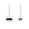 NEDIS Καλώδιο-αντάπτορας Mini DisplayPort αρσ. - HDMI θηλ. CCGP37650WT02
