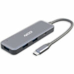 NOD HYBRID METAL HUB 3-1.C USB hub αλουμινίου 4 θυρών / Type-C. USB 3.2 Gen