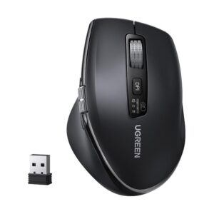 UGREEN M751 Mouse Wireless 2.4 GHz & Bluetooth Black 45792