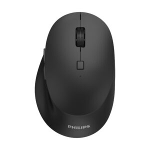 PHILIPS SPK7607 ΑΣΥΡΜΑΤΟ ΠΟΝΤΙΚΙ, 4 ΠΛΗΚΤΡΑ ΜΑΥΡΟ